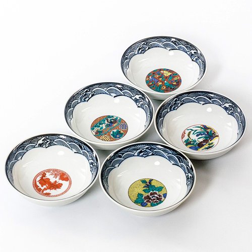 時代九谷色絵兎図三つ足小鉢/16.3cm/珍品！ 時代九谷色絵兎図三つ足小鉢/16.3cm/珍品！