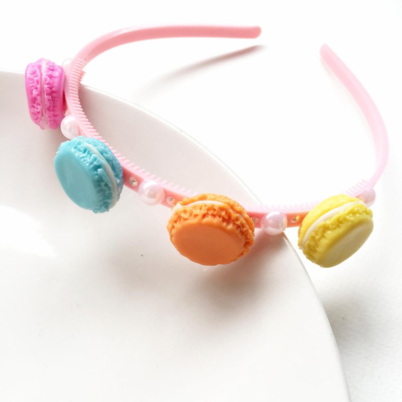 macaron headband 1 - 髮夾/髮圈 - 塑膠 多色