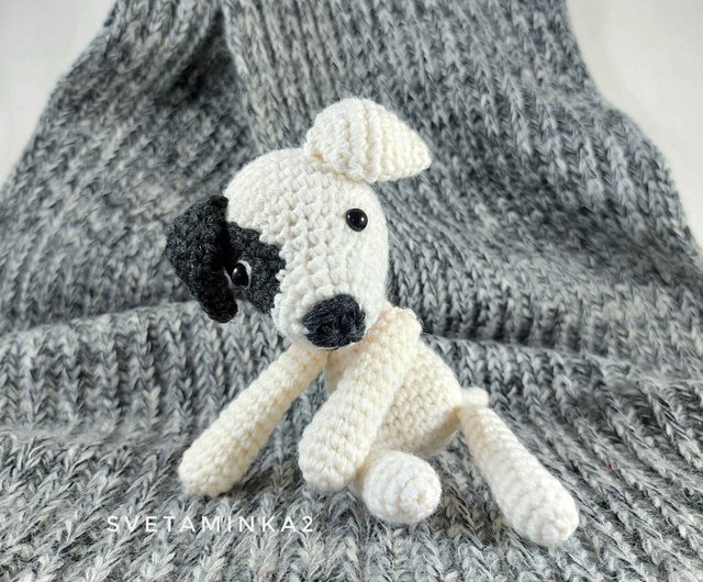 ハンドメイド あみぐるみ　犬のあみぐるみ　ビックモタポさん22cm ⑩ あみぐるみ わんちゃん ハンドメイド 犬｜Yahoo!フリマ（旧