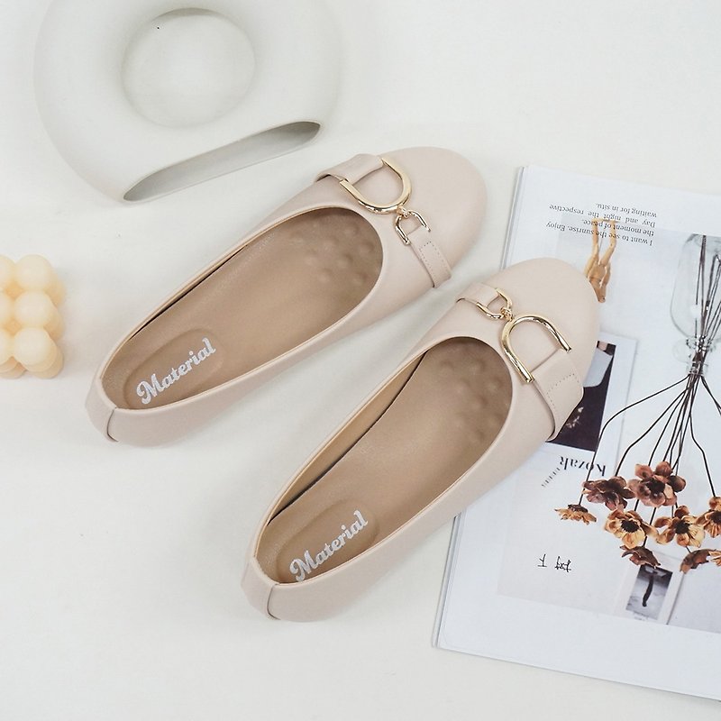 elegant buckle bag shoes - Mary Jane Shoes & Ballet Shoes - Other Materials 