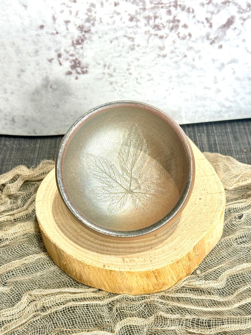 柴燒楓葉杯 - 茶壺/茶杯/茶具 - 陶 