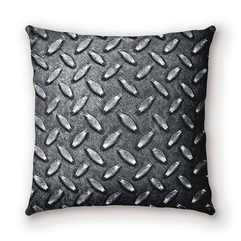 iPillow Creative Throw Pillow Iron Sheet PSPL-040 - หมอน - ผ้าฝ้าย/ผ้าลินิน สีเทา