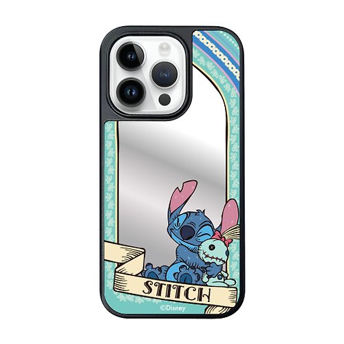 i-Smart i-Smart-迪士尼鏡面手機殼-iPhone15系列-史迪仔 Stitch