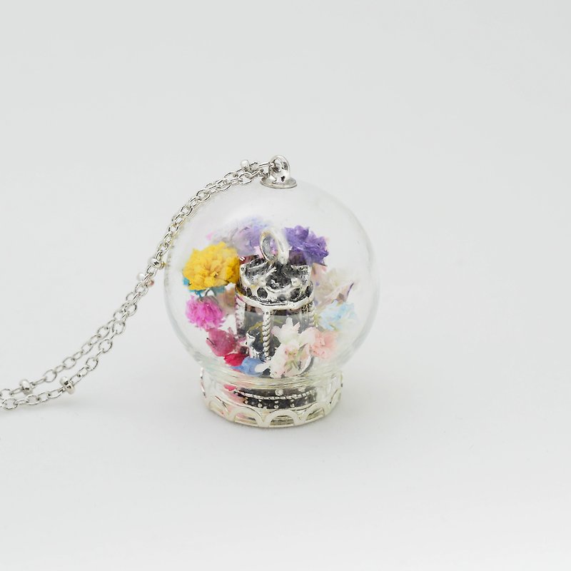 OMYWAY Handmade - Glass Globe Necklace - Chokers - Glass 