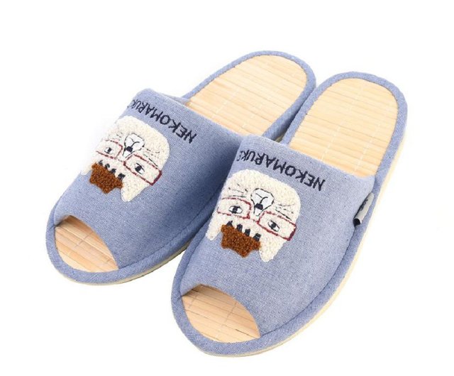 Japanese best sale bamboo slippers