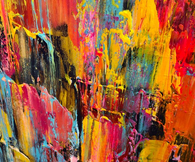 抽象画　絵画　作品名　おおいなるもの 大きなキャンバス 金箔抽象画 Large Canvas- Abstract with Gold