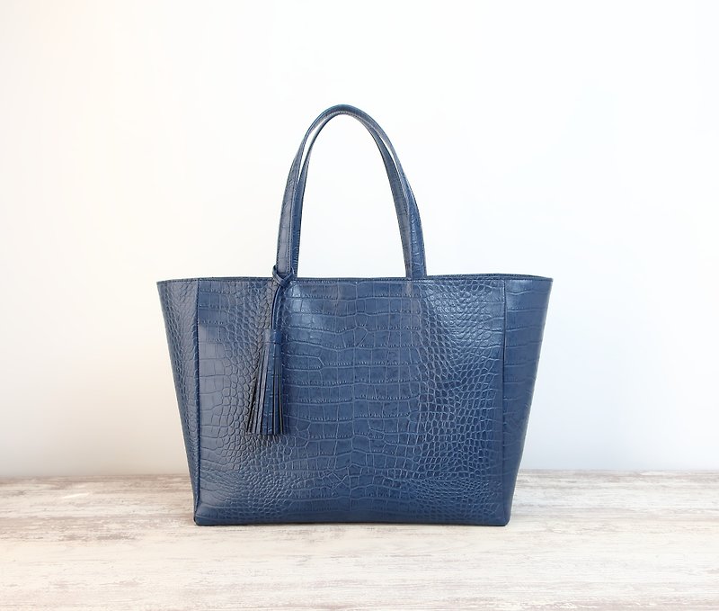 Grand tote bag・L size・zipper ver・gusset width 17cm/order product