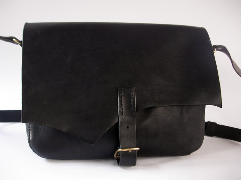 If you go, just go with the side backpack - Messenger Bags & Sling Bags - Genuine Leather Black