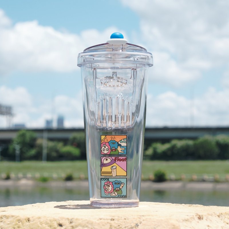 FLOAT Boba Cup - Ecozen Edition (Boba Superman from da_fuuuuuu) - Pitchers - Plastic Transparent