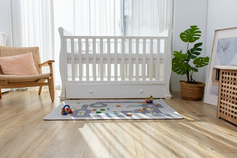Jasmine Baby Grow Bed - Kids' Furniture - Wood White