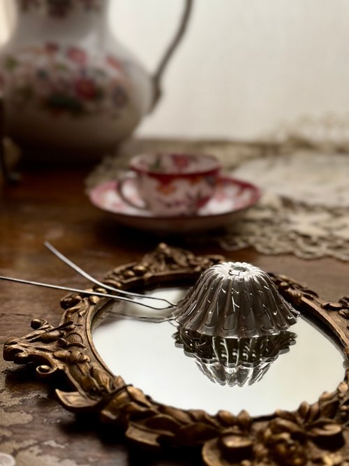 50261-美しいフランスのアンティークスターリングシルバーの注ぎ