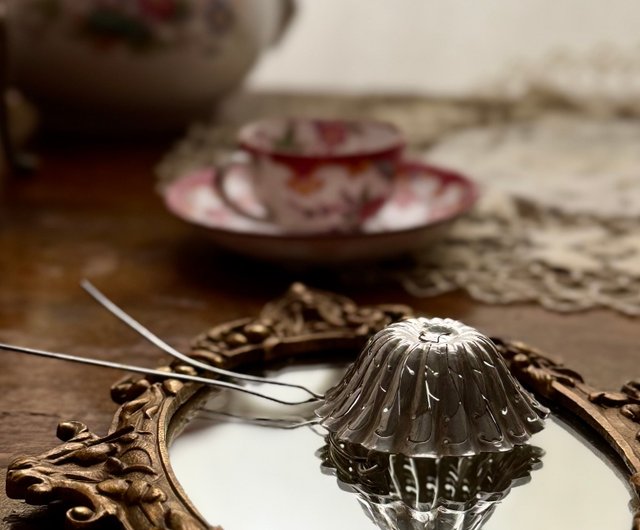 50261-美しいフランスのアンティークスターリングシルバーの注ぎ口付き