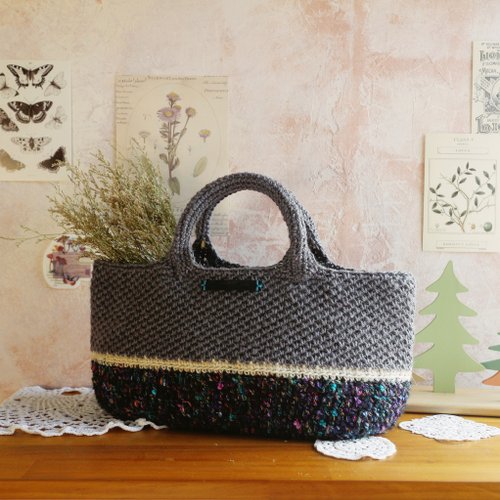 Espressowithyou 【現貨】Handmade手工編織麻繩編織袋/手提包/菜籃子
