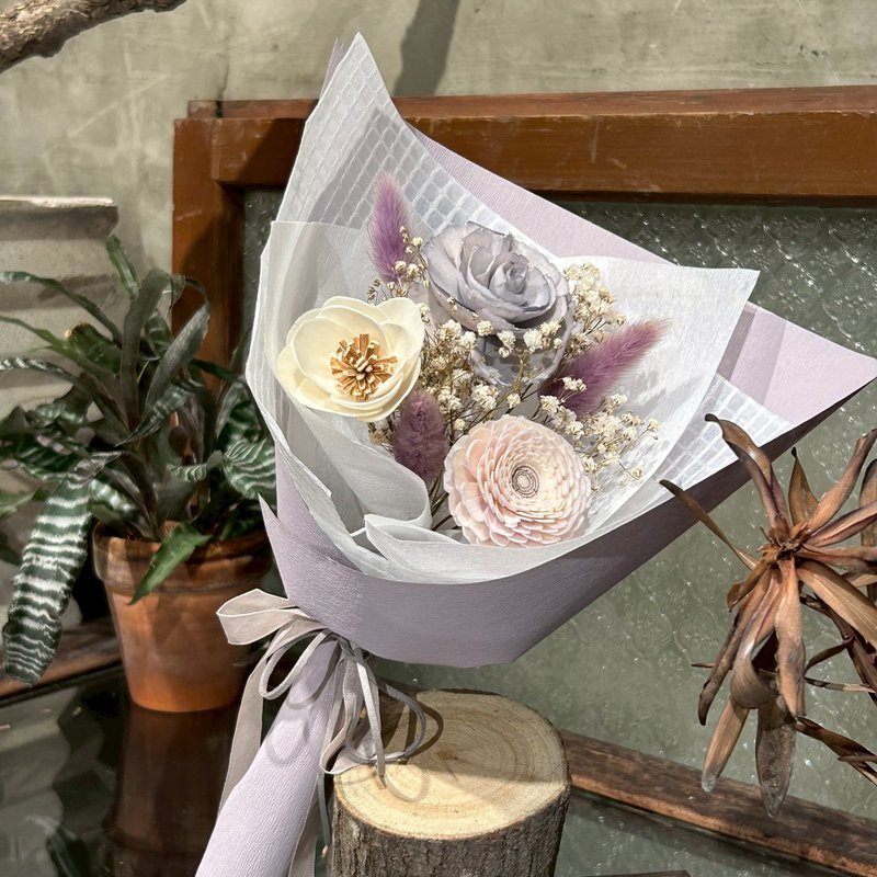 滿天星系列索拉花束/薄暮 - 花藝/盆栽/植栽 - 植物．花 