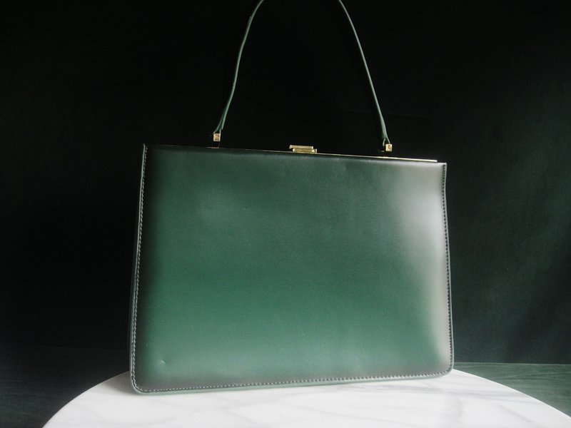 Glorious Era OLD ERA_Early second-hand leather handbag shoulder bag - กระเป๋าแมสเซนเจอร์ - วัสดุอื่นๆ 