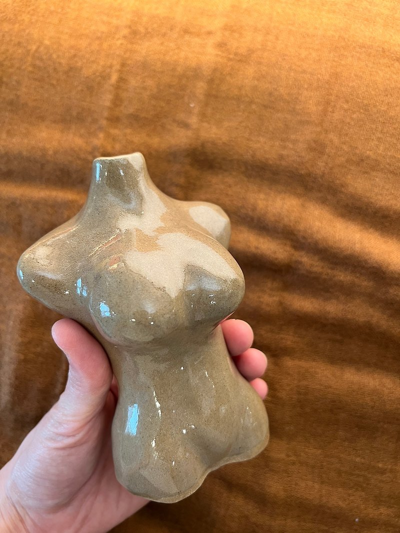 手捏陶.花瓶 - 花瓶/陶器 - 陶 