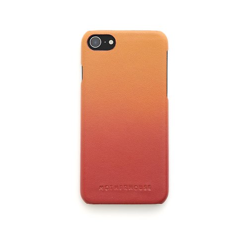 MOTHERHOUSE Irodori 季節色彩皮革手機殼-紅葉 iPhone 7、8、SE