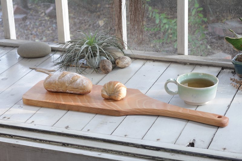 Handmade wooden tray tray / fir - จานเล็ก - ไม้ สีนำ้ตาล