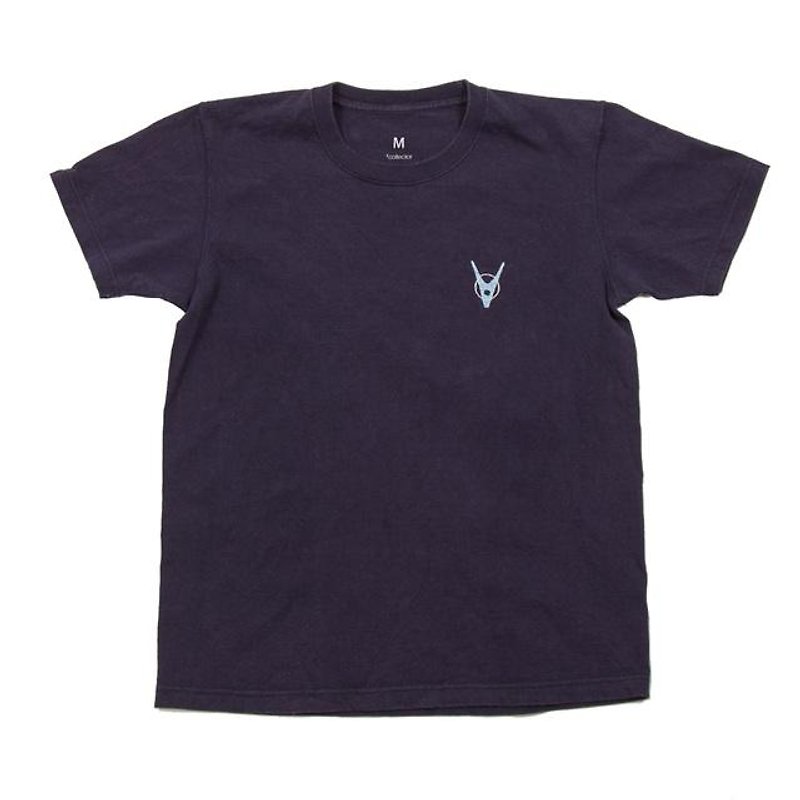 Clothespin embroidered T-shirt Unisex XS ~ XXL size, kids 90cm ~ 160cm Tcollector - เสื้อยืดผู้ชาย - ผ้าฝ้าย/ผ้าลินิน สีน้ำเงิน