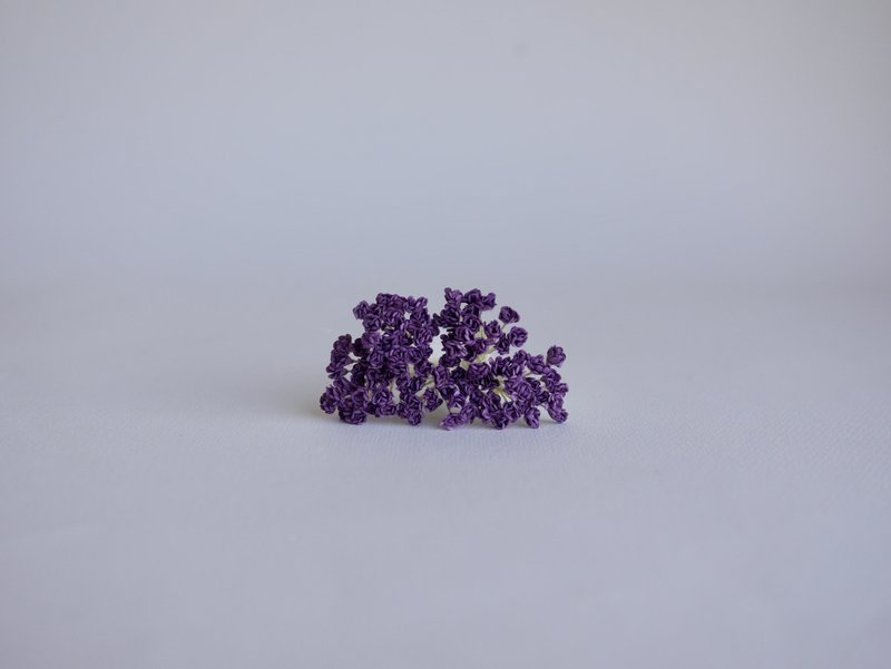 Paper Flower, DIY 100 pieces gypsophila, 100 pieces, size 0.5 cm. purple color - 其他 - 紙 紫色