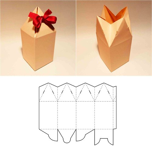 JustGreatPrintables Rocket box template, bow box, bow gift box, rocket gift box, shell box, Cricut