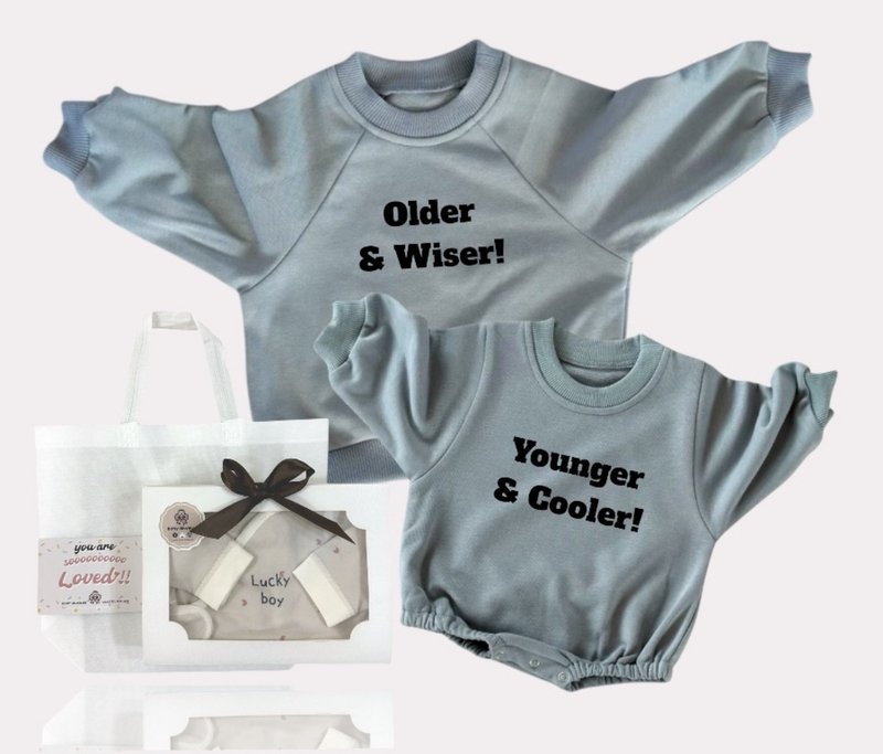 Customizable Plush Long-Sleeve Onesie - Month Edition 66-100cm - เสื้อยืด - ผ้าฝ้าย/ผ้าลินิน 