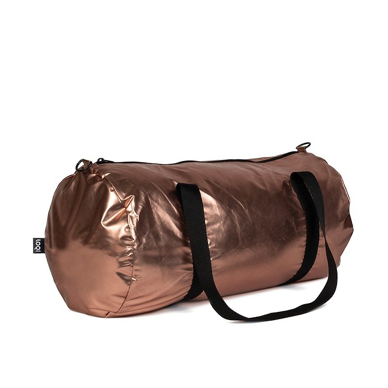 LOQI double-sided travel bag- Rose Gold WEMMRO - กระเป๋าแมสเซนเจอร์ - เส้นใยสังเคราะห์ สีทอง