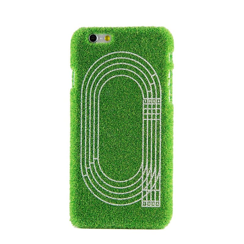 Shibaful Sports iPhone 6S / 6S Plus 田徑場 運動系列 手機殼 - 手機殼/手機套 - 其他材質 綠色