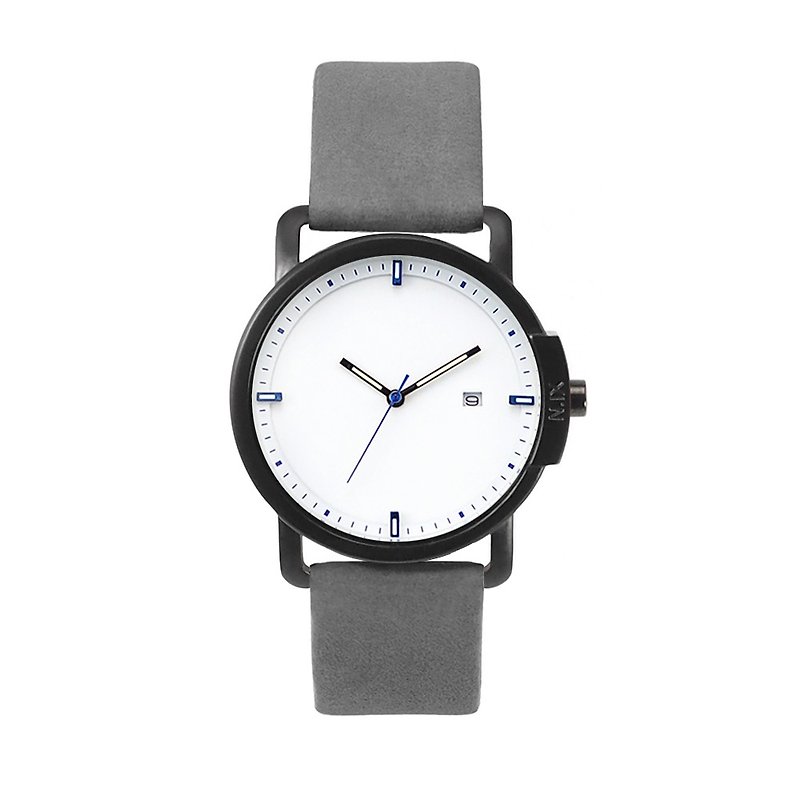 Minimal Watches : Ocean Project - Ocean05 - (Gray) - 女錶 - 真皮 灰色
