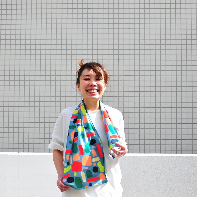 Génial  涼感巾(夏天色彩) - 毛巾浴巾 - 聚酯纖維 多色