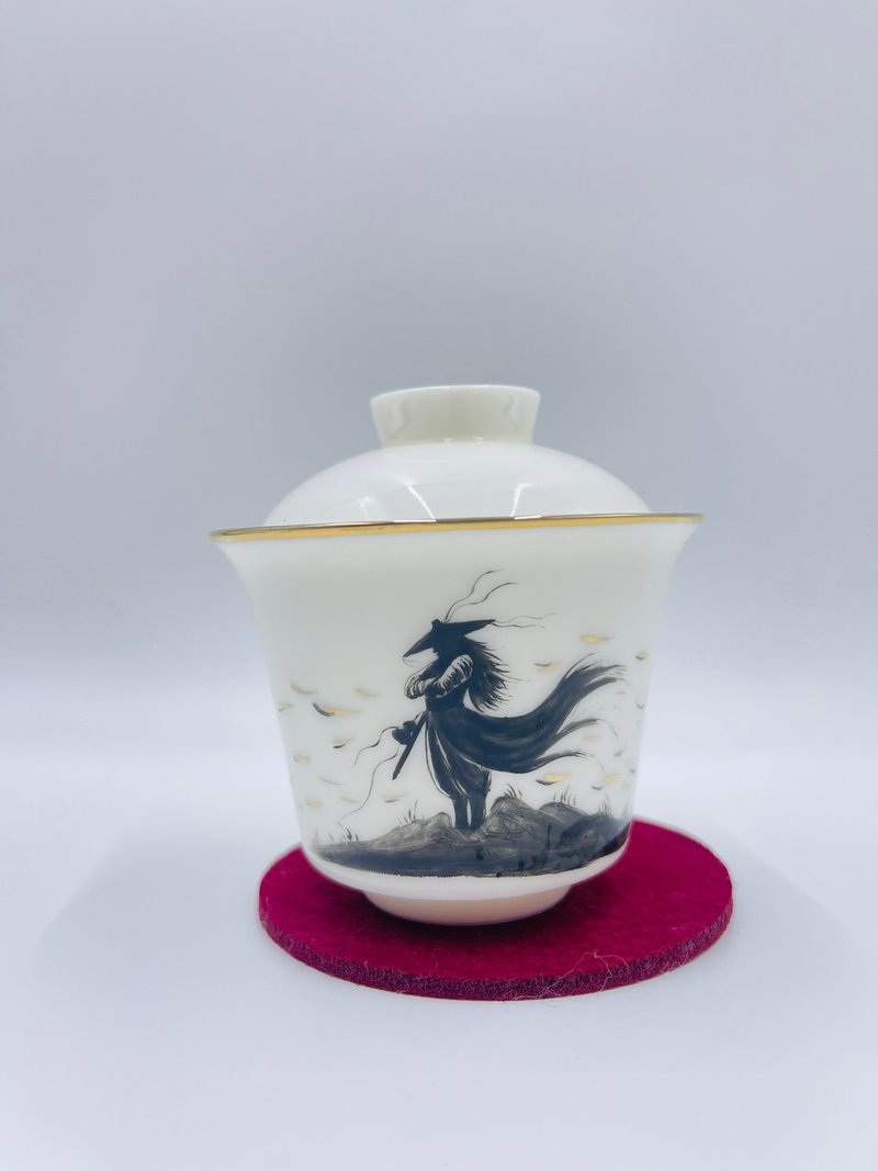 白瓷蓋碗 - 茶壺/茶杯/茶具 - 瓷 白色