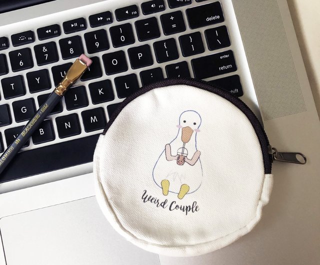 Made to order] Cold duck purse coin purse IC card case duck - Shop  heartkujira Coin Purses - Pinkoi