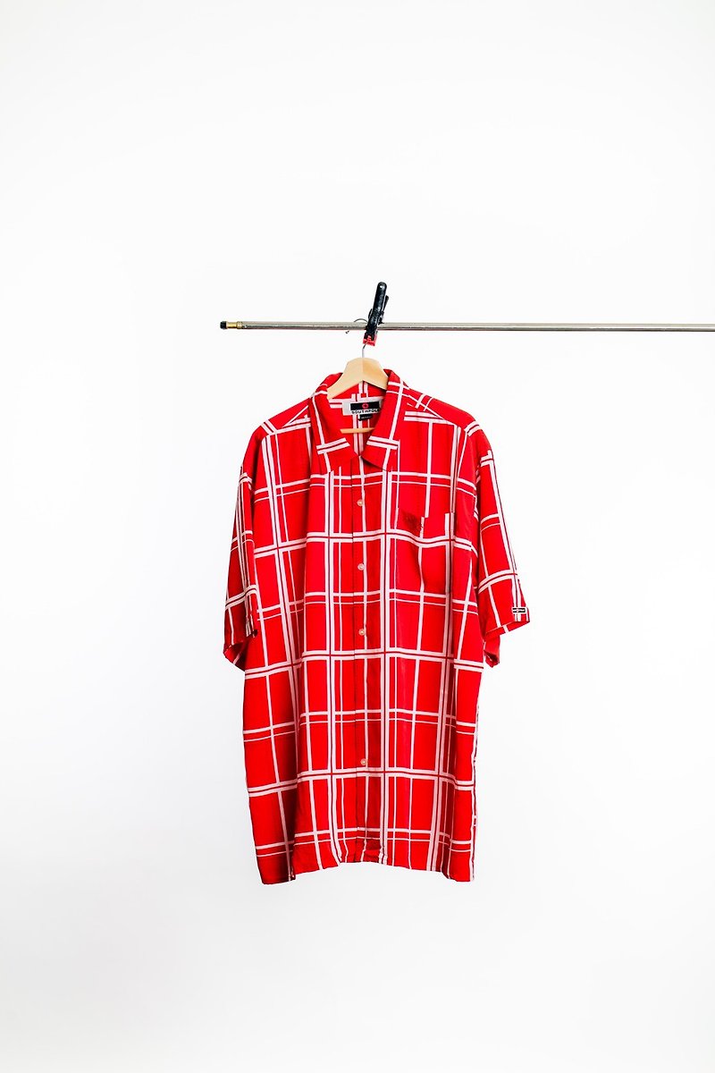 90s/00s SouthPole Plaid Shirt 1990-2000年代滿版嘻哈格紋襯衫 - 男裝 恤衫 - 其他人造纖維 