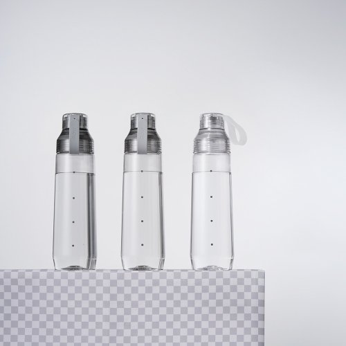 WOKY沃廚 【WOKY沃廚】ECOZEN透明瓶800ml (6色可選)-附彈跳粗吸管