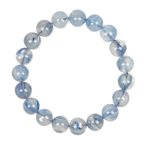 正佳珠寶 Gemsrich Jewelry 【正佳珠寶】藍晶石 頂級玉化藍晶 9.5-9.8mm 玉化藍晶石手珠