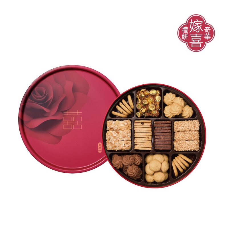 奇華餅家-金鸞喜禮盒 - 手工餅乾 - 其他材質 紅色