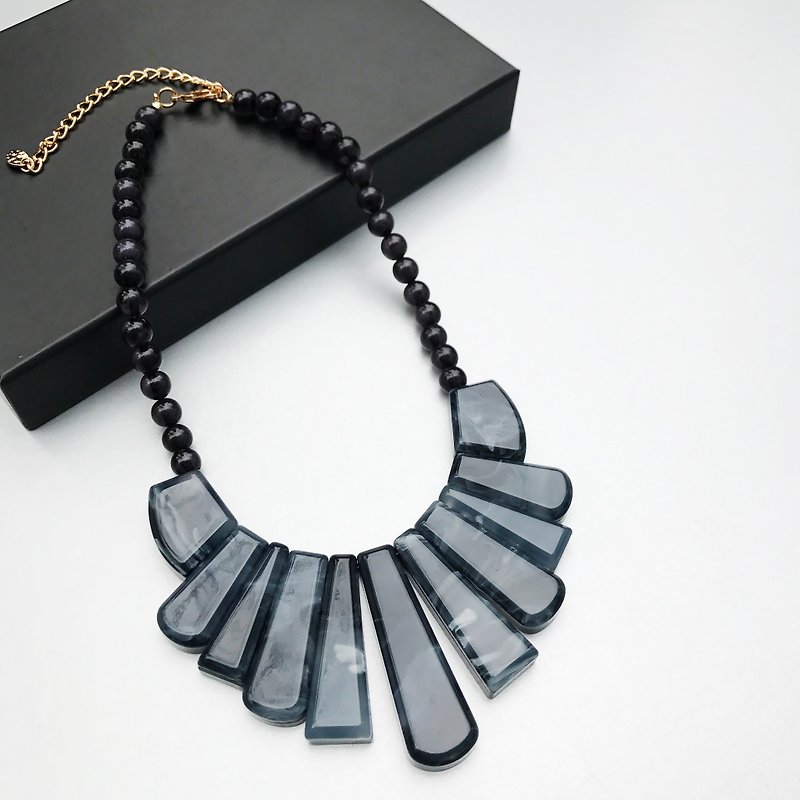 Sea fare Necklace - Necklaces - Other Materials Black