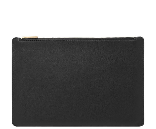 FOSSIL Gift Leather Storage Bag - Black SLG1583001 - Shop fossil