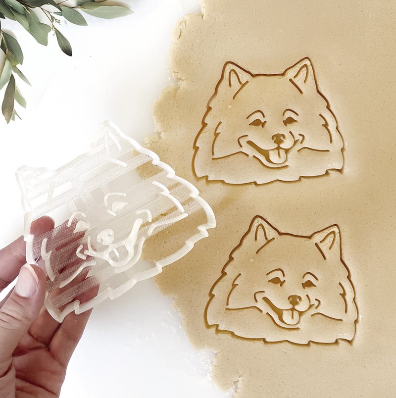 American Eskimo Dog Cookie Cutter - 其他 - 塑膠 