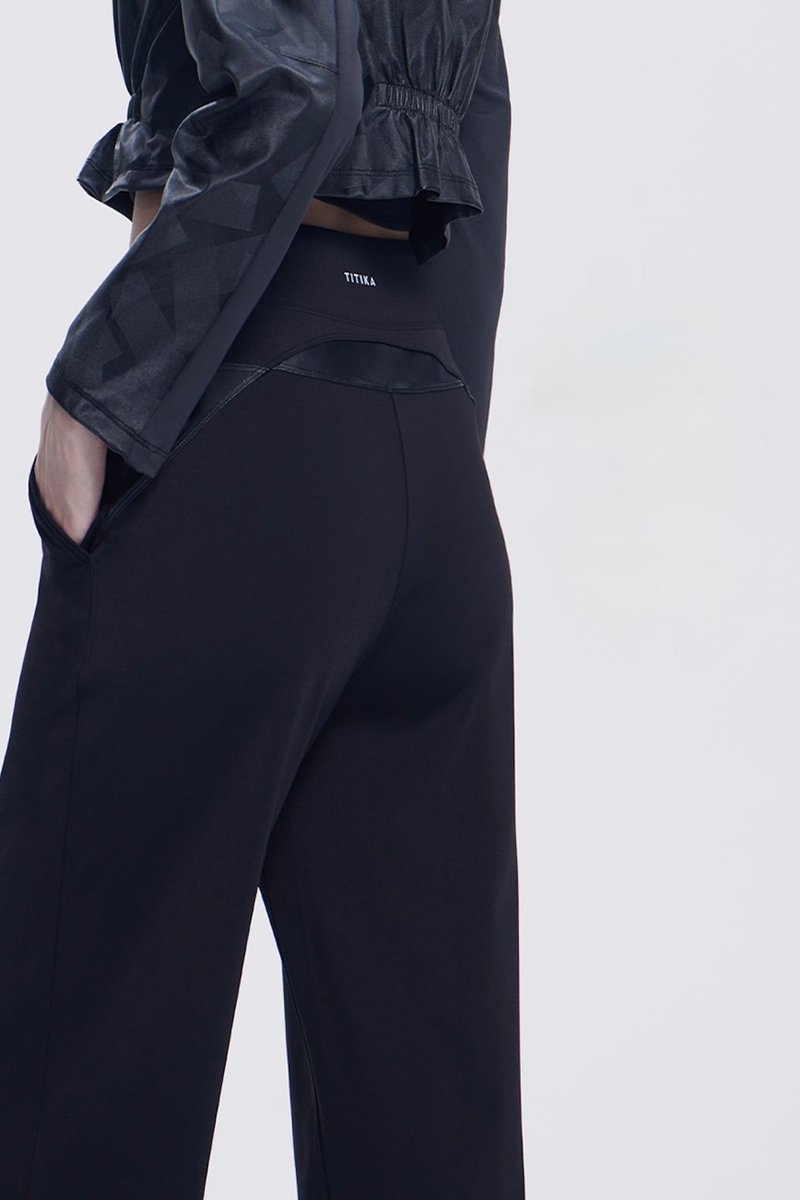 Eira Straight Pants - 女運動褲/機能褲 - 其他材質 