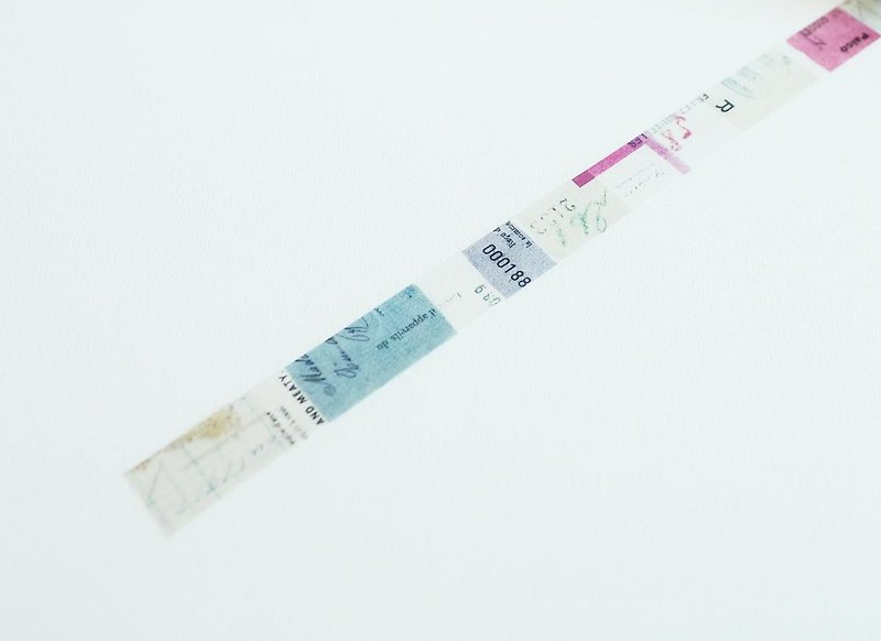 YOHAKU Paper Tape Y-087 Pocket Material Handbook Handmade Japanese Stationery - Washi Tape - Paper 