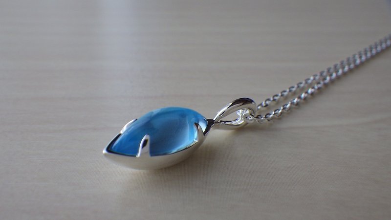 ネッシーのペンダント - 項鍊 - 寶石 藍色