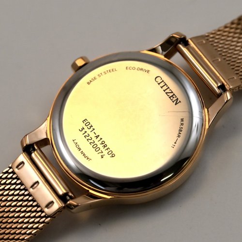 現在開催中のキャンペーン＆お得情報 Citizen Eco-Drive Mather of Pearl dial Mesh belt Women's その他