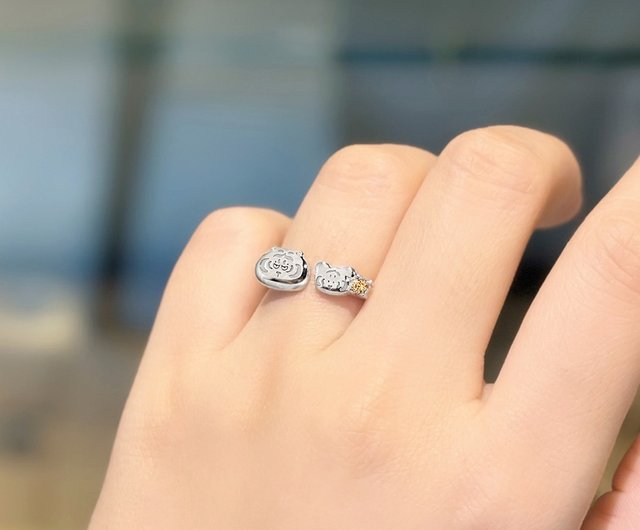 シルバーリング シトリン ダイヤモンドカット ハンドメイド シルバーリング シトリン ダイヤモンドカット ハンドメイド