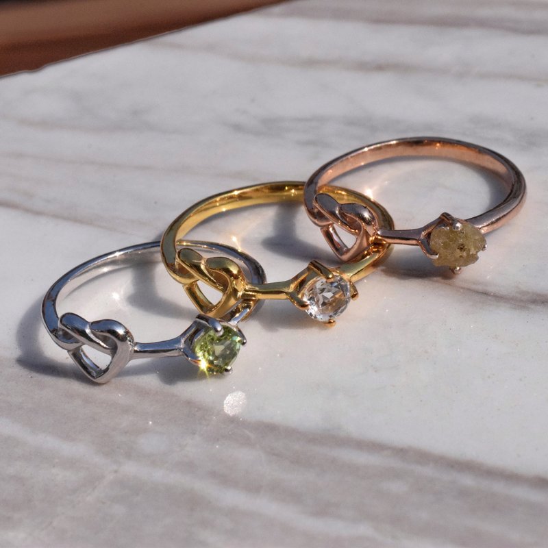 mini heart ring #minimminiheart #minimsignature R560 - 戒指 - 純銀 