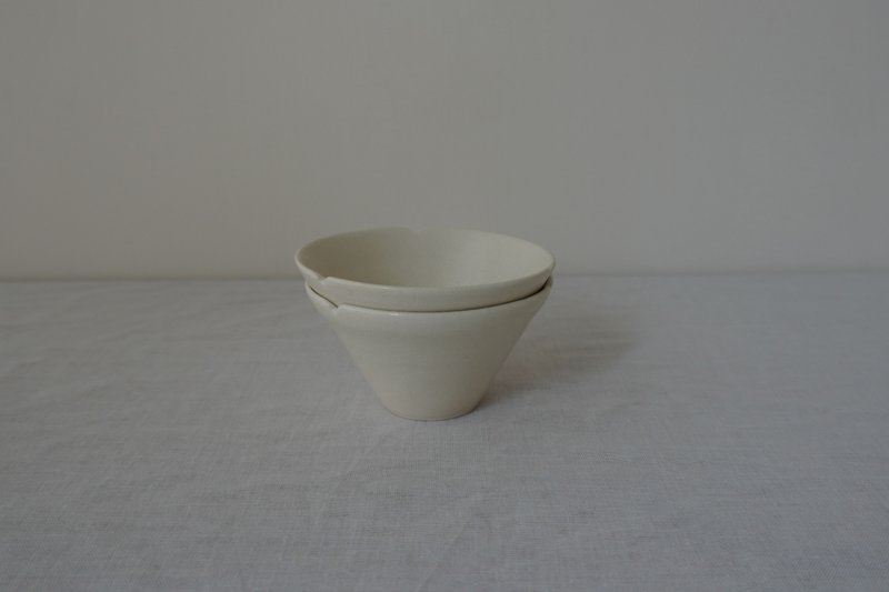 切花杯 - 茶壺/茶杯/茶具 - 陶 白色