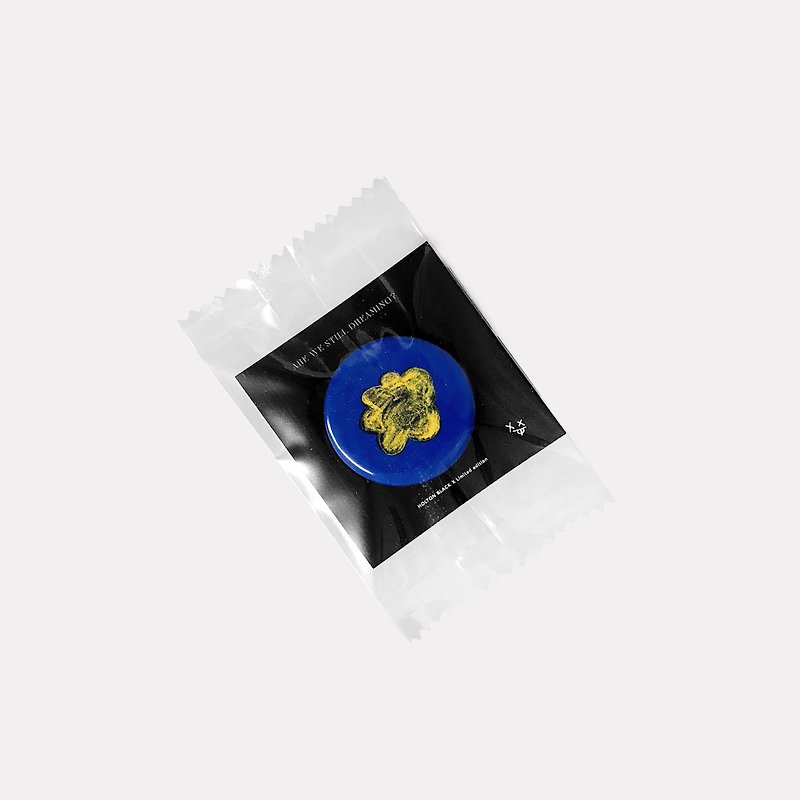 GARDEN PIN - Badges & Pins - Waterproof Material Blue
