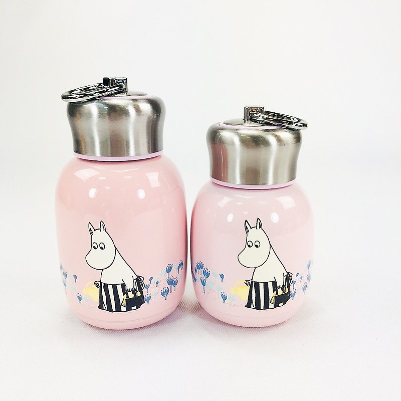 Moomin 噜噜米 authorized - fashion style mini thermos (pink), AE02 - Other - Other Metals Black