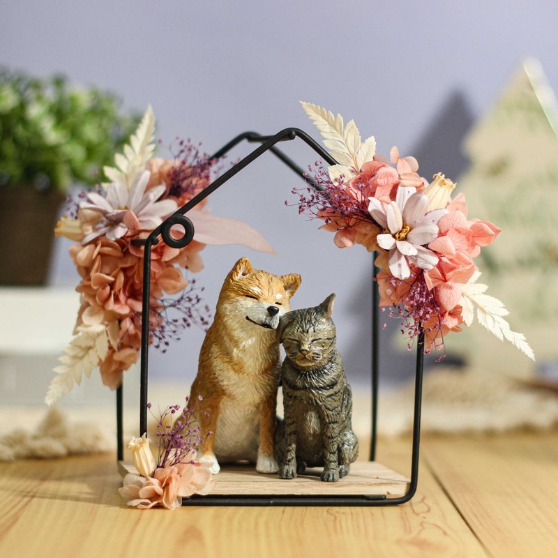 [Customized pet model] Shiba Inu tabby cat fur child doll commemorative custom 7-8 cm - Stuffed Dolls & Figurines - Other Materials 