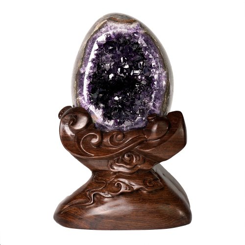 正佳珠寶 Gemsrich Jewelry 【正佳珠寶】紫水晶 頂級5A 恐龍蛋 2.3kg 原礦紫水晶 紫水晶擺件